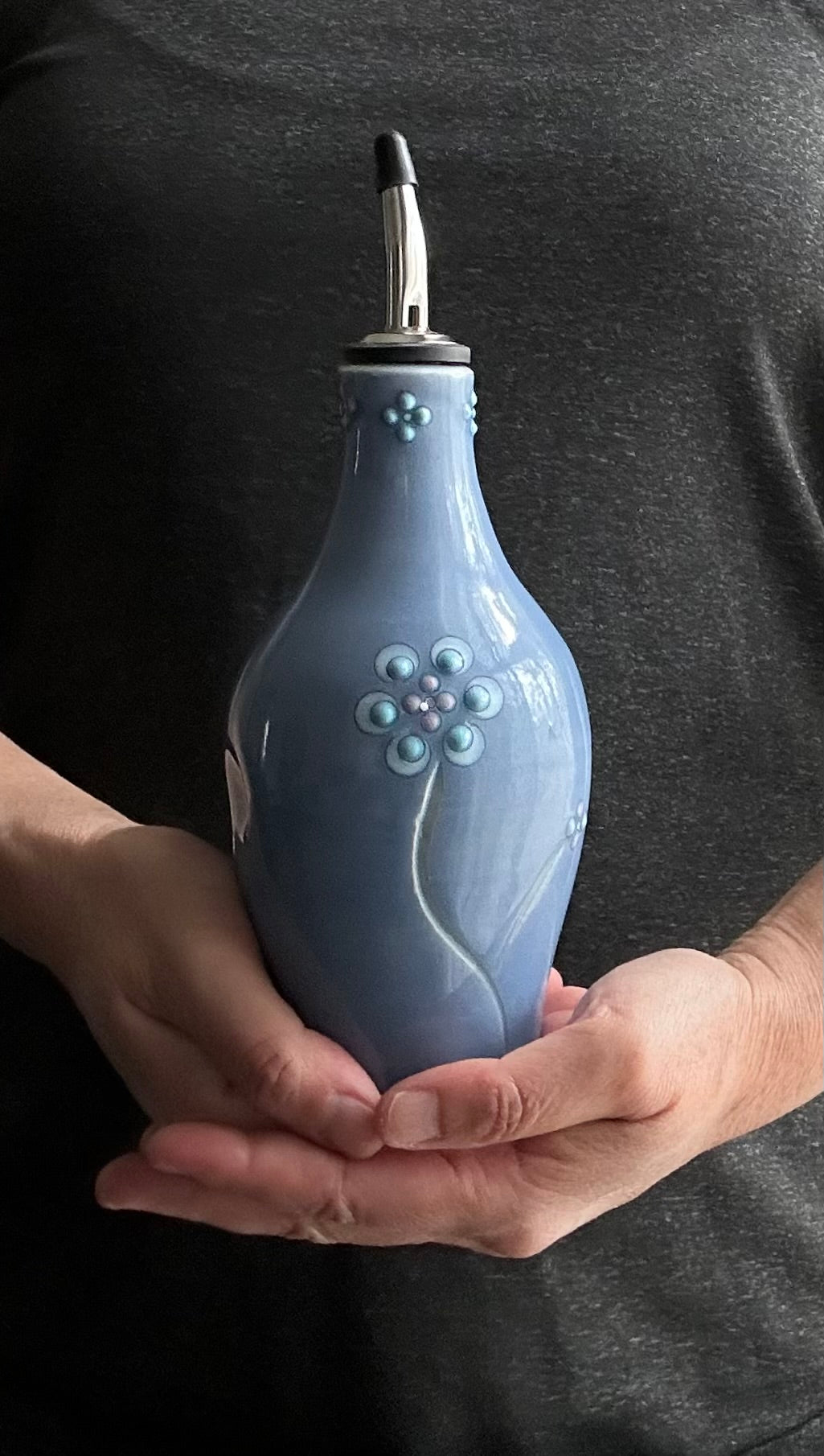 Oil Bottle Flower Delphinium