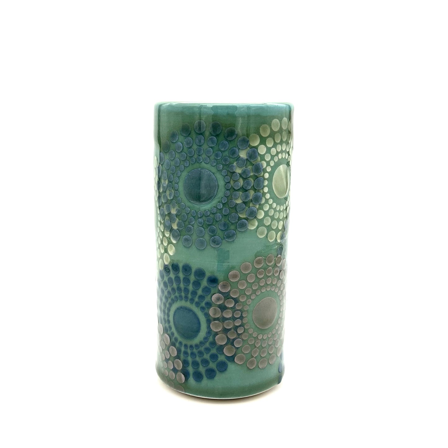 Tumbler multi mandala Green cup 1