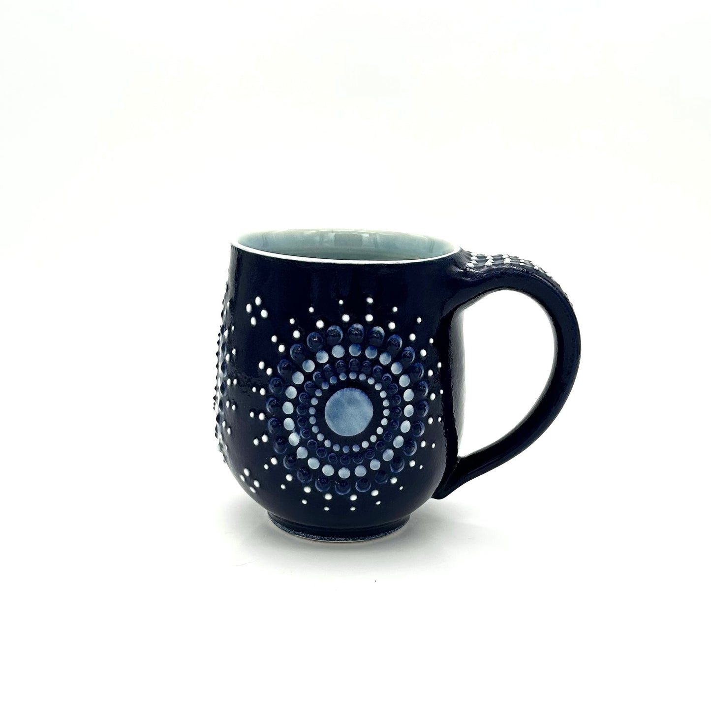 Mug Solid Mazarine Mandala