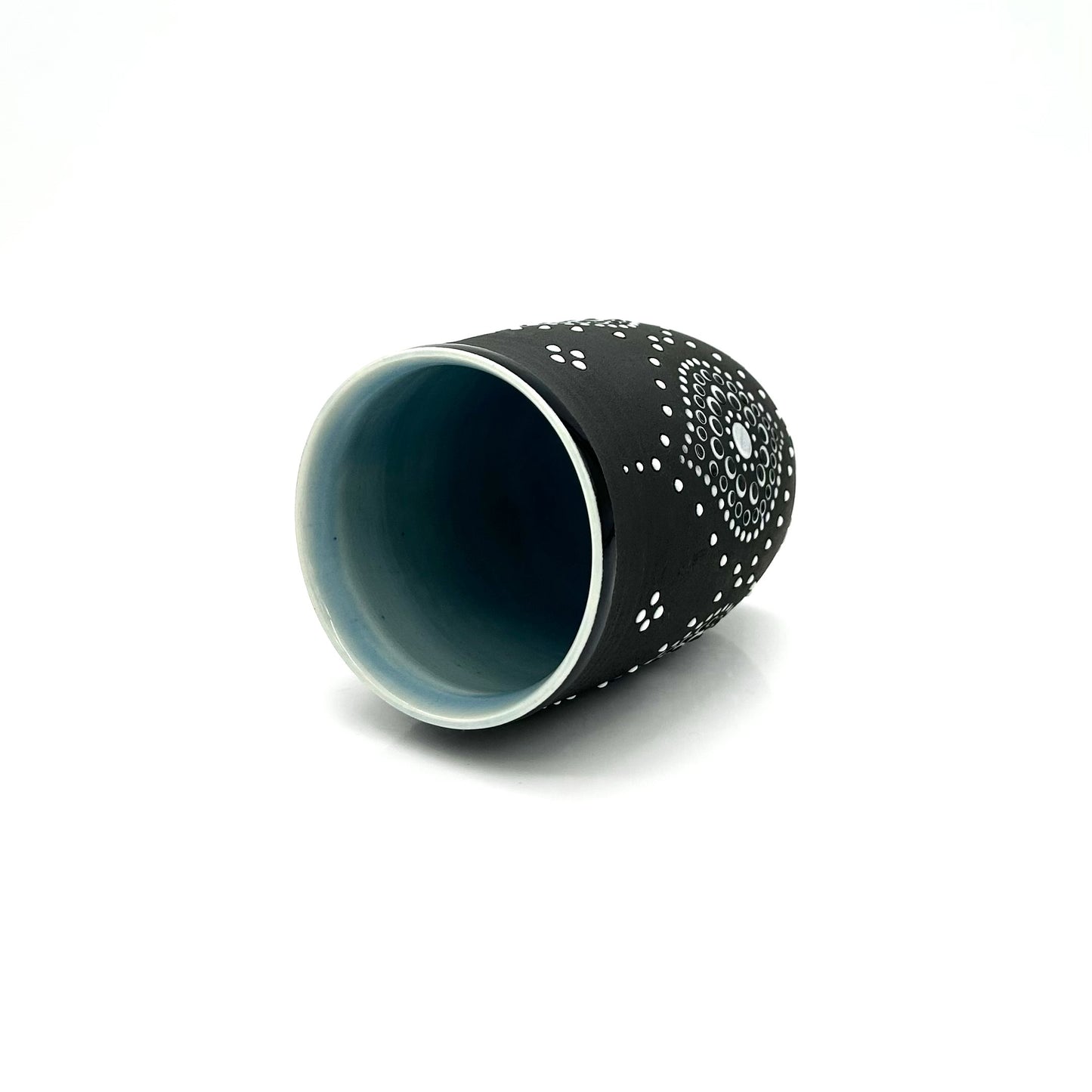 Wine Cup Black Ogee