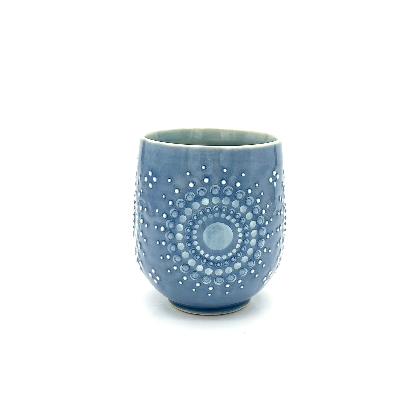 Mug Solid Delphinium Mandala