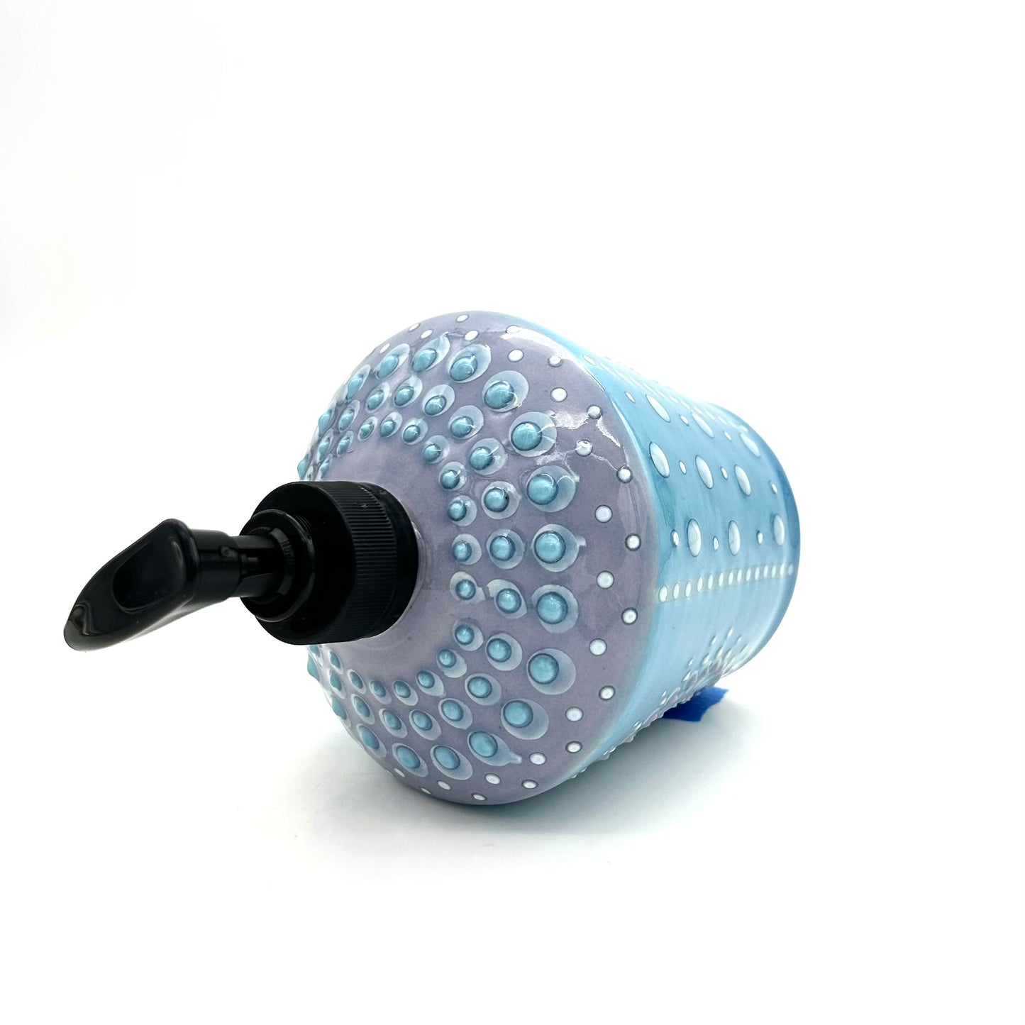 Soap Pump Lavender & Turquoise