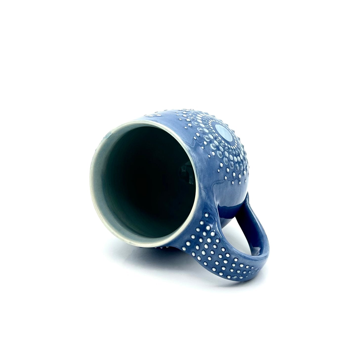 Mug Solid Delphinium Mandala