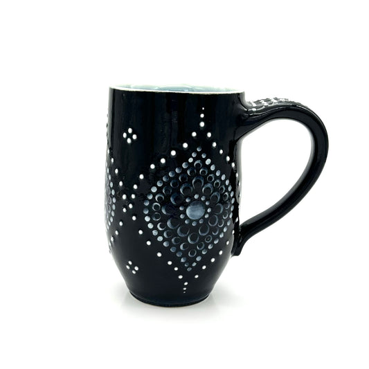 Tankard Solid Black Ogee