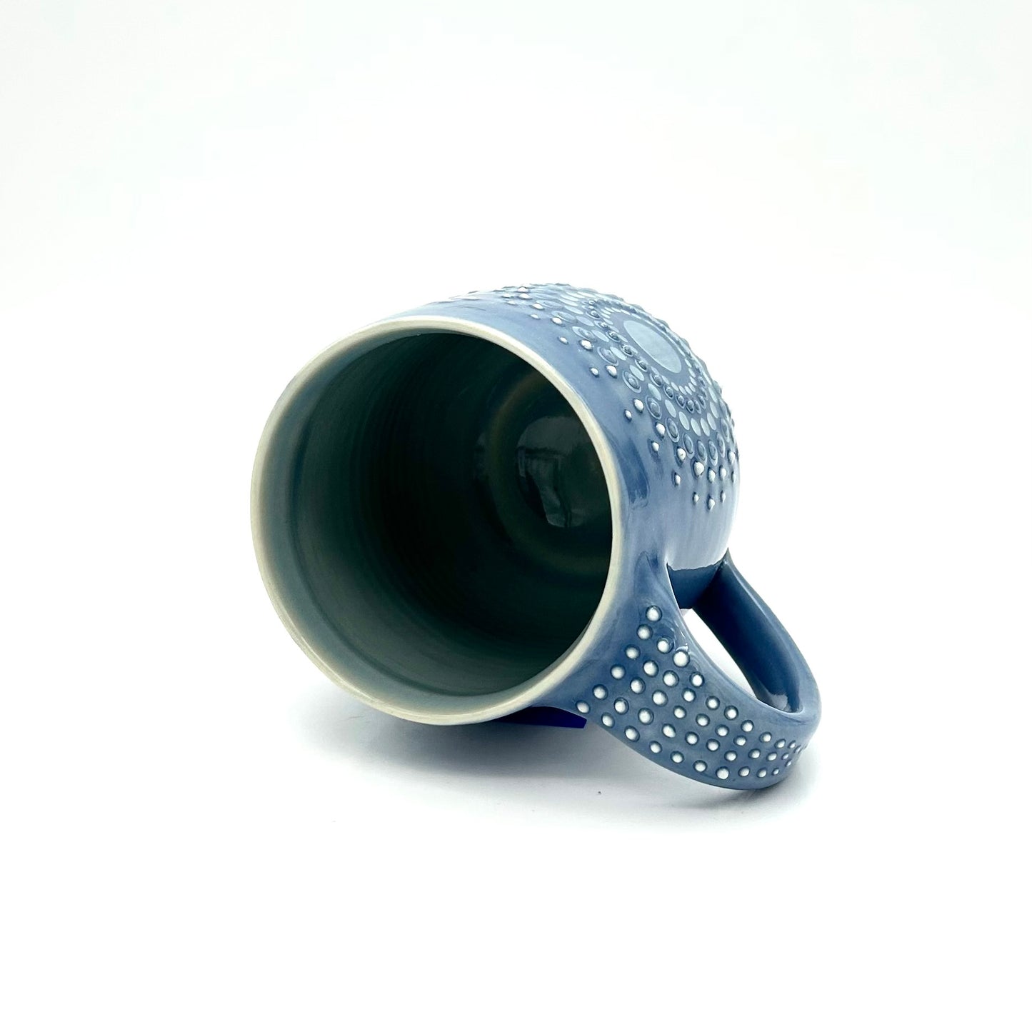 Mug Solid Delphinium Mandala