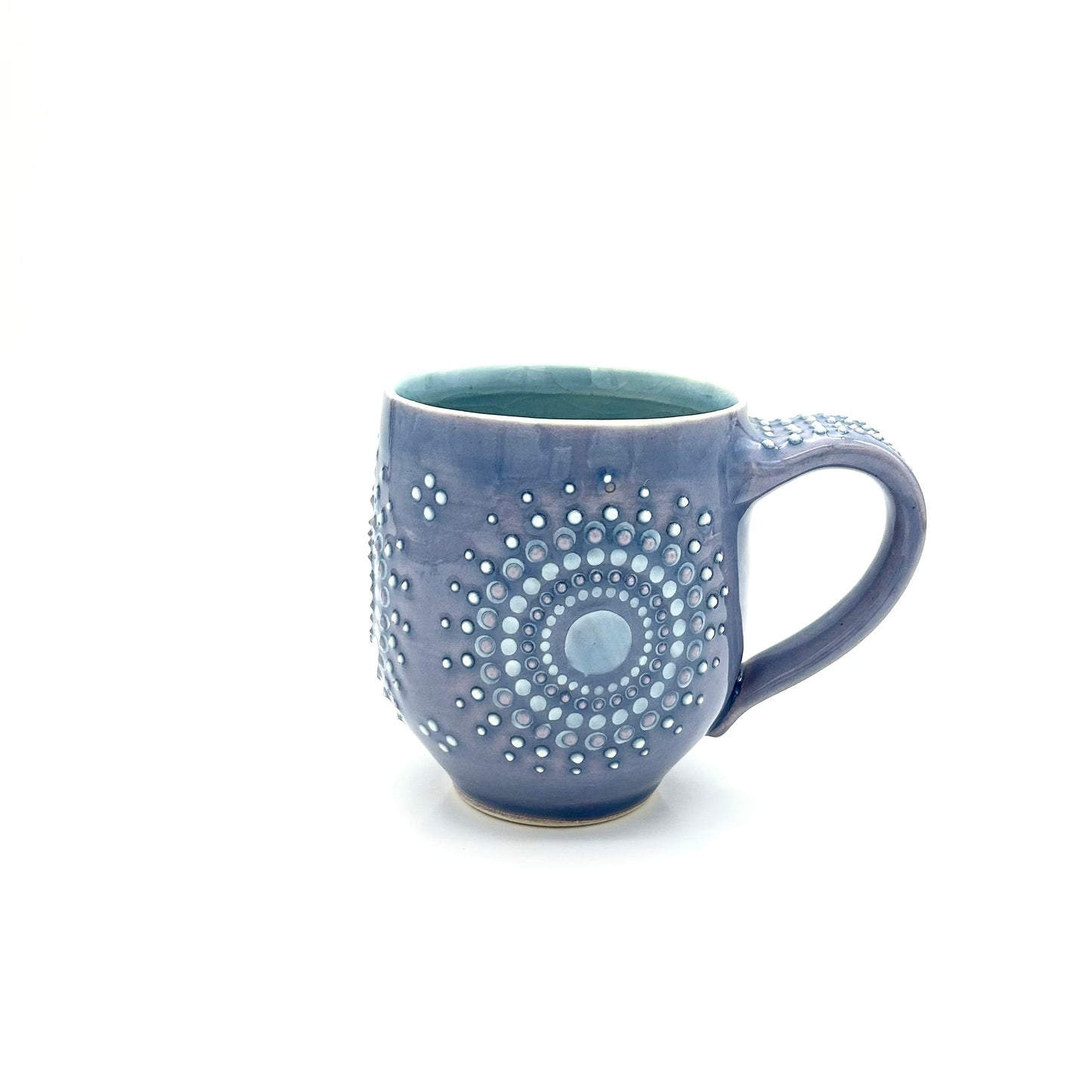 Mug Solid Lavender Mandala