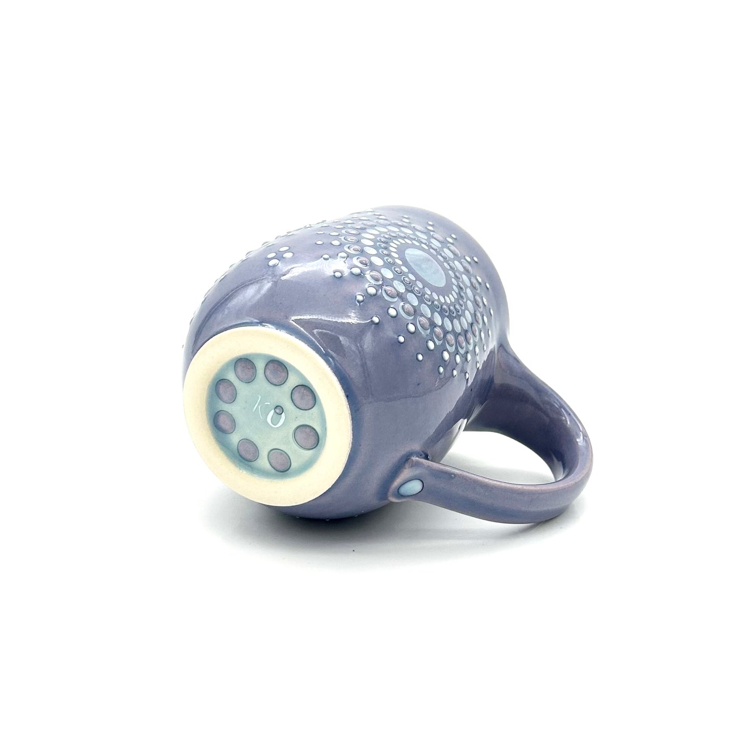 Mug Solid Lavender Mandala