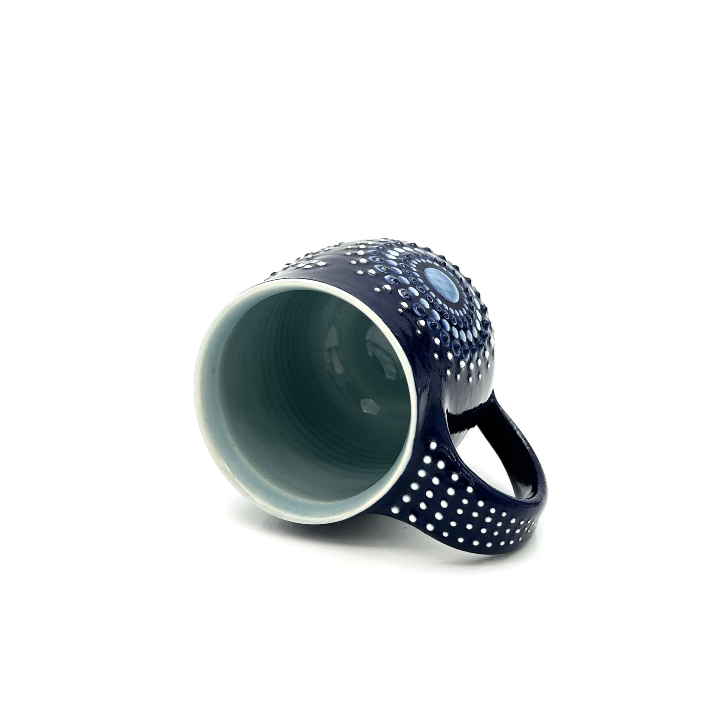 Mug Solid Mazarine Mandala