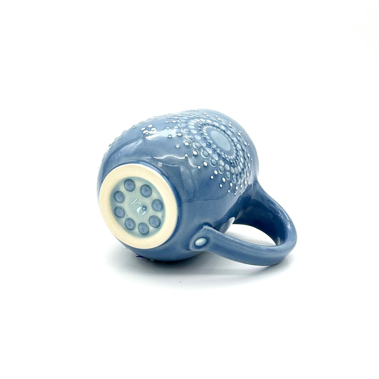 Mug Solid Delphinium Mandala