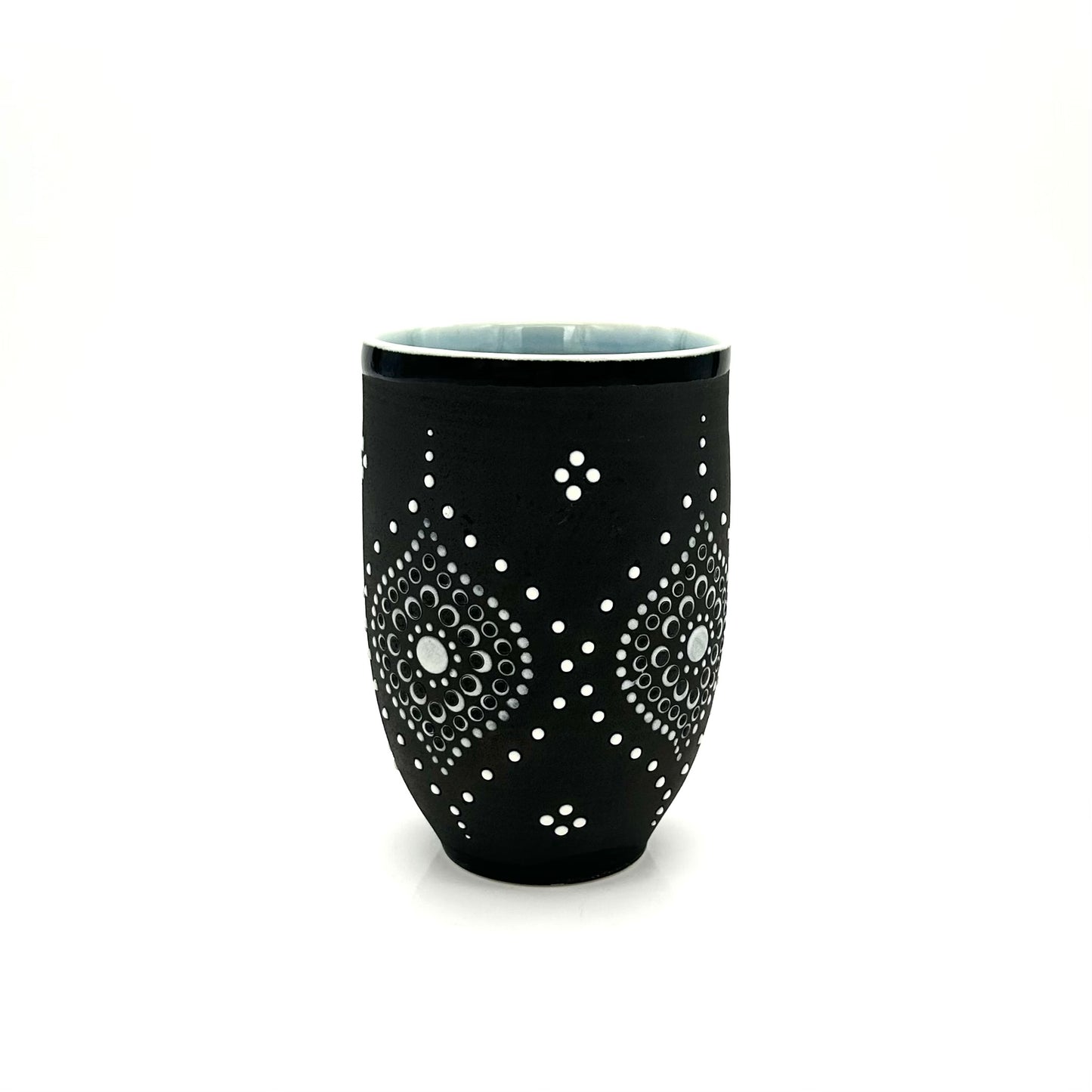 Wine Cup Black Ogee