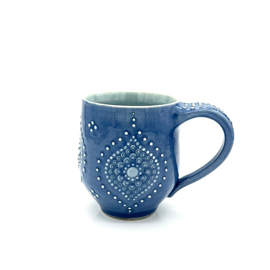 Mug Solid Delphinium Ogee