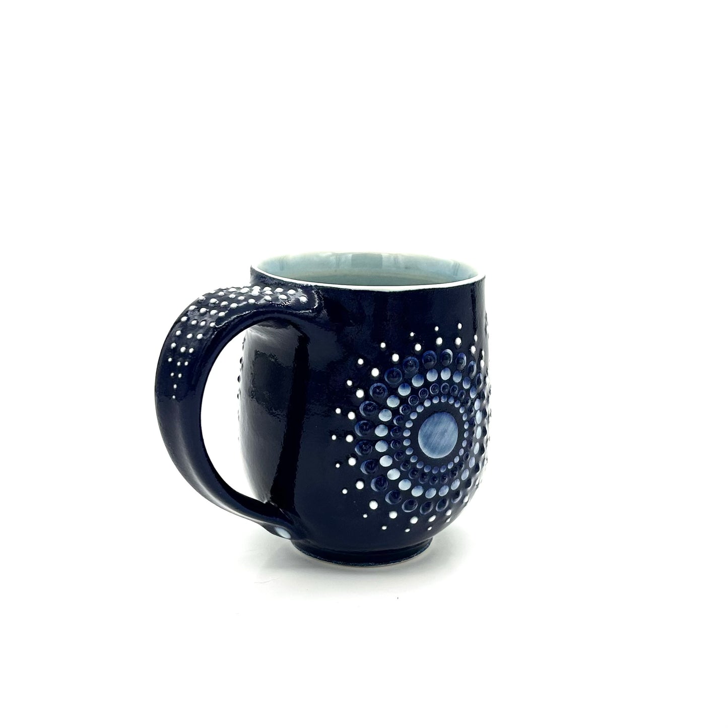Mug Solid Mazarine Mandala