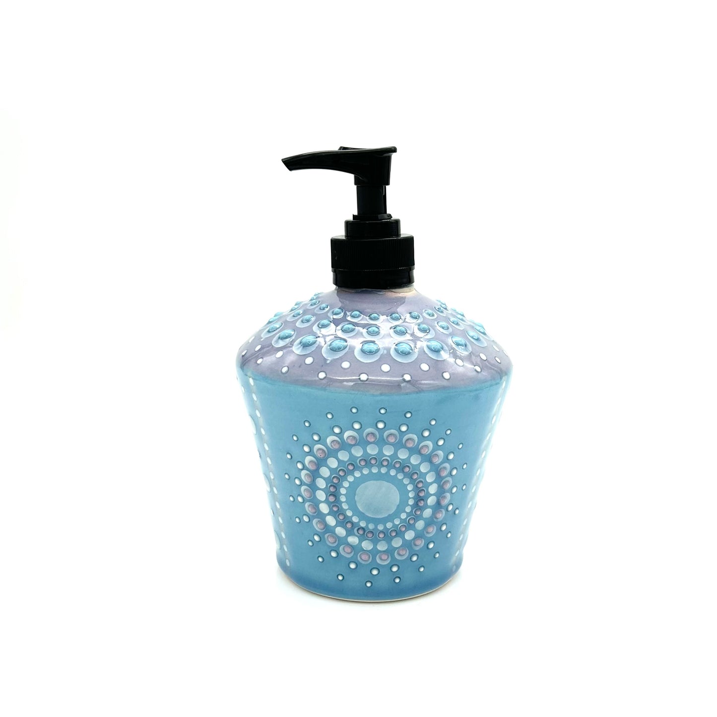 Soap Pump Lavender & Turquoise