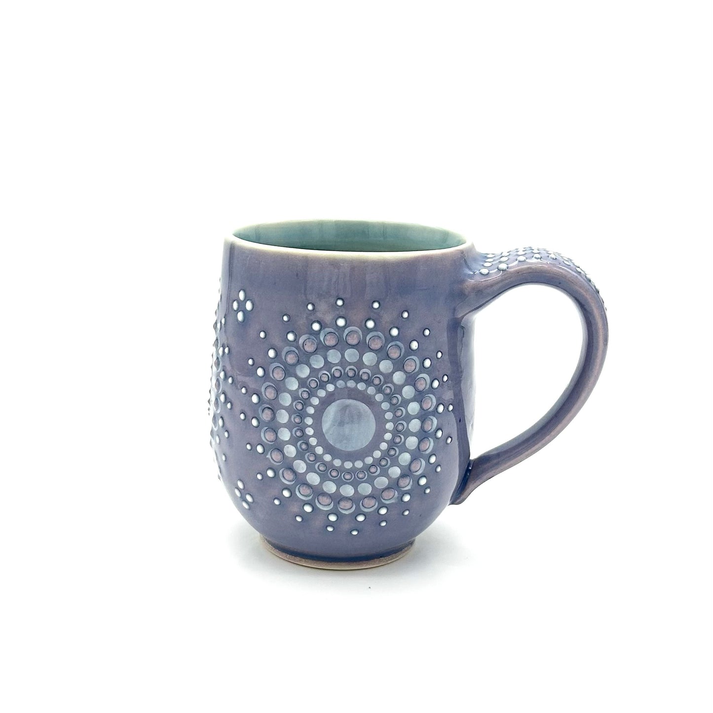 Mug Solid Lavender Mandala