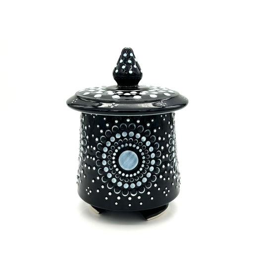 Mandala Jar / Black
