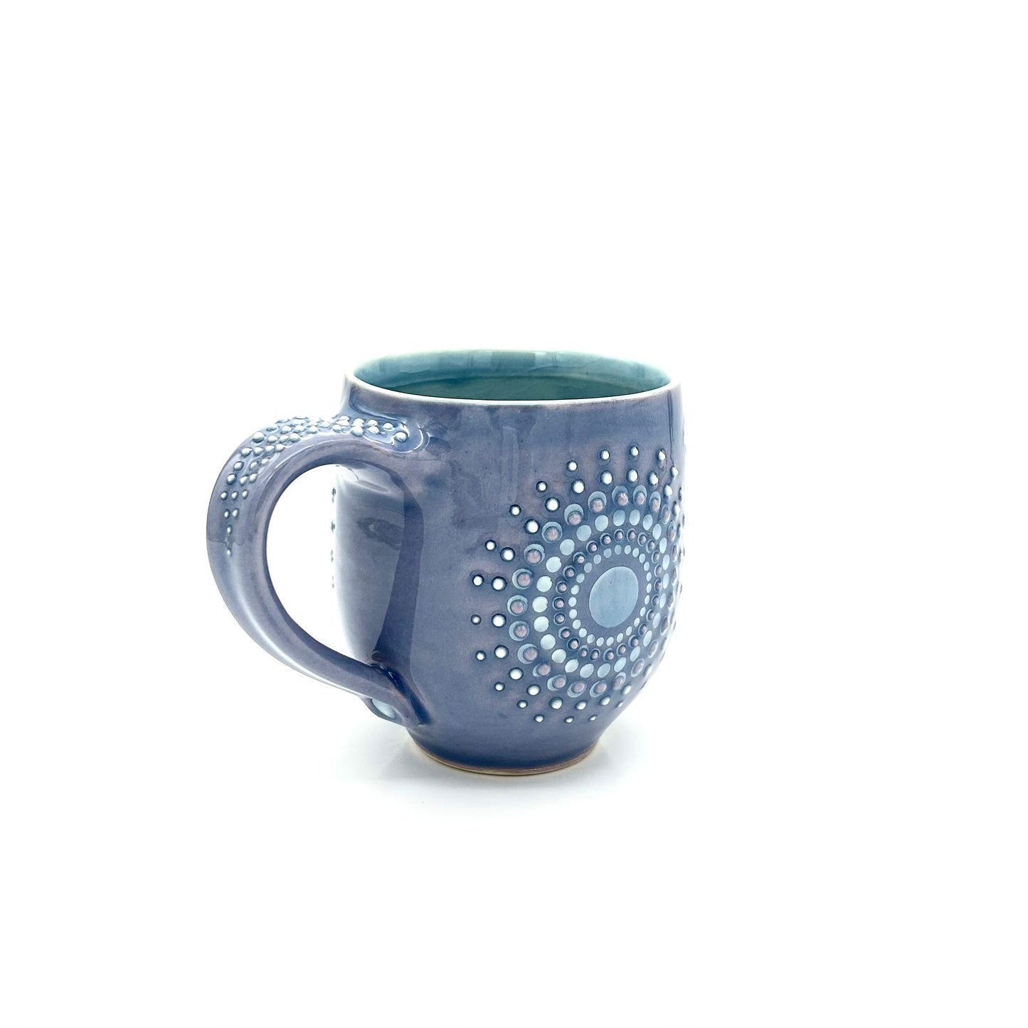 Mug Solid Lavender Mandala