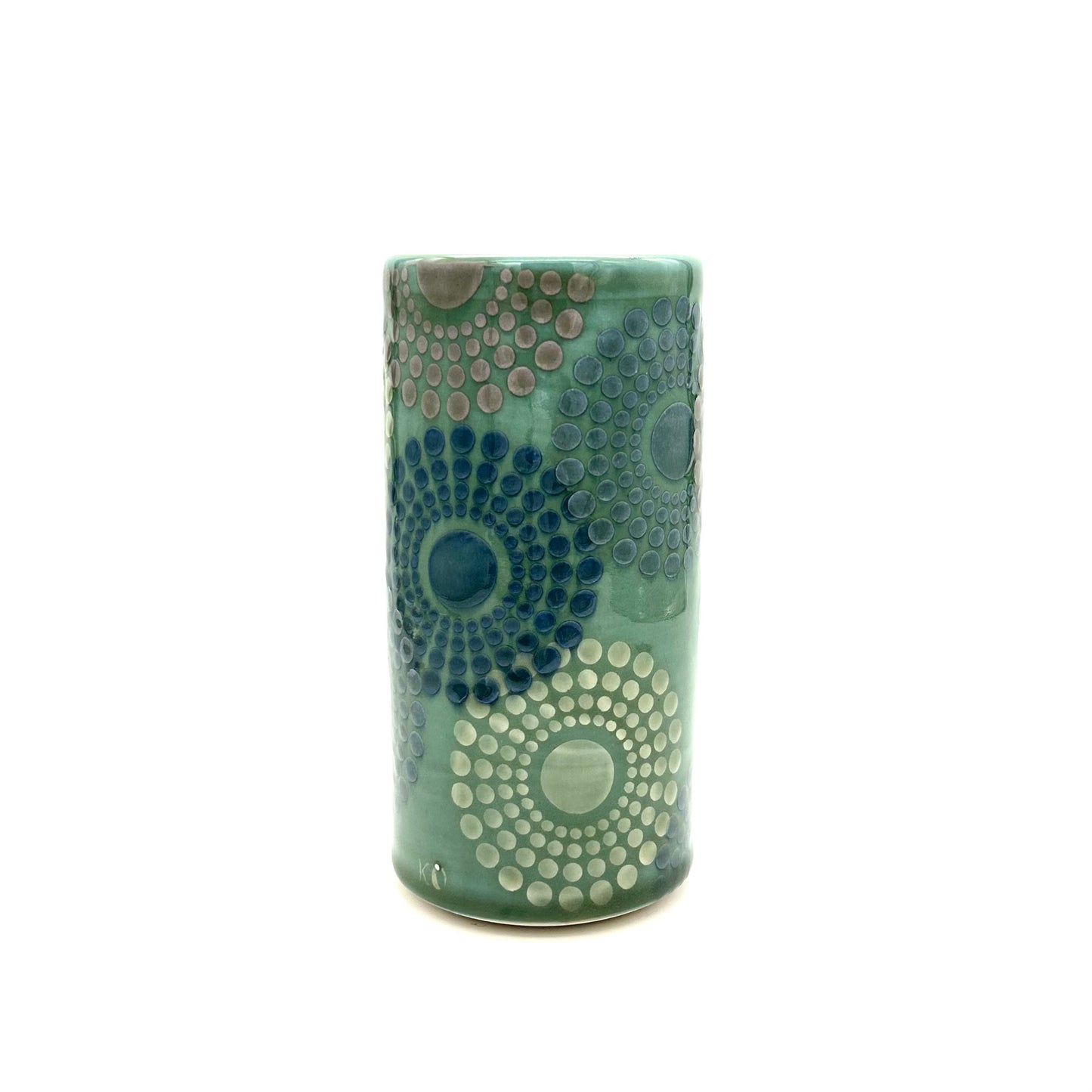 Tumbler Multi Mandala Green cup 2