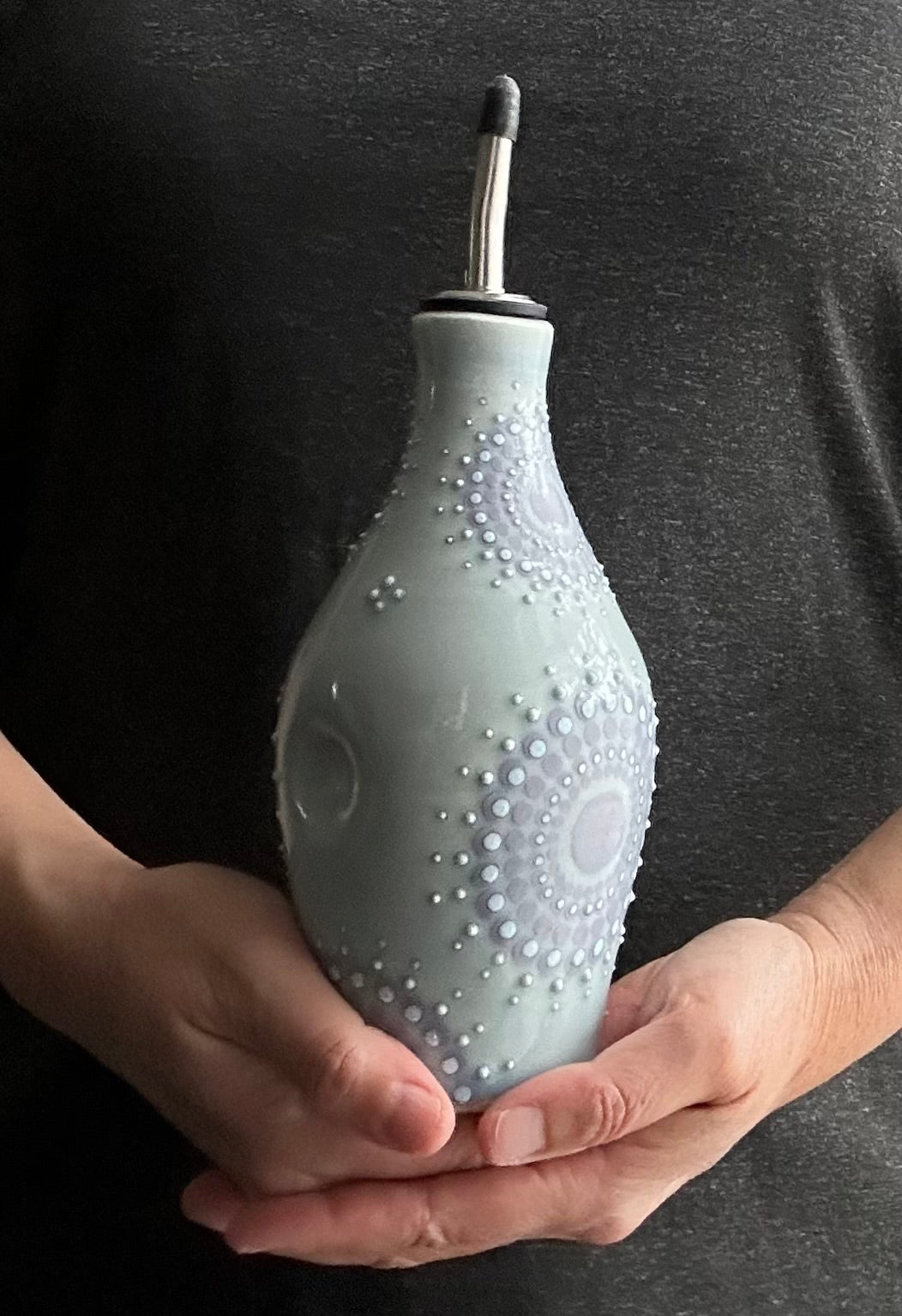Oil Bottle Mandala Lavender