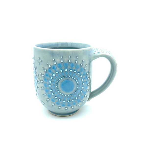 Mandala mug Turquoise