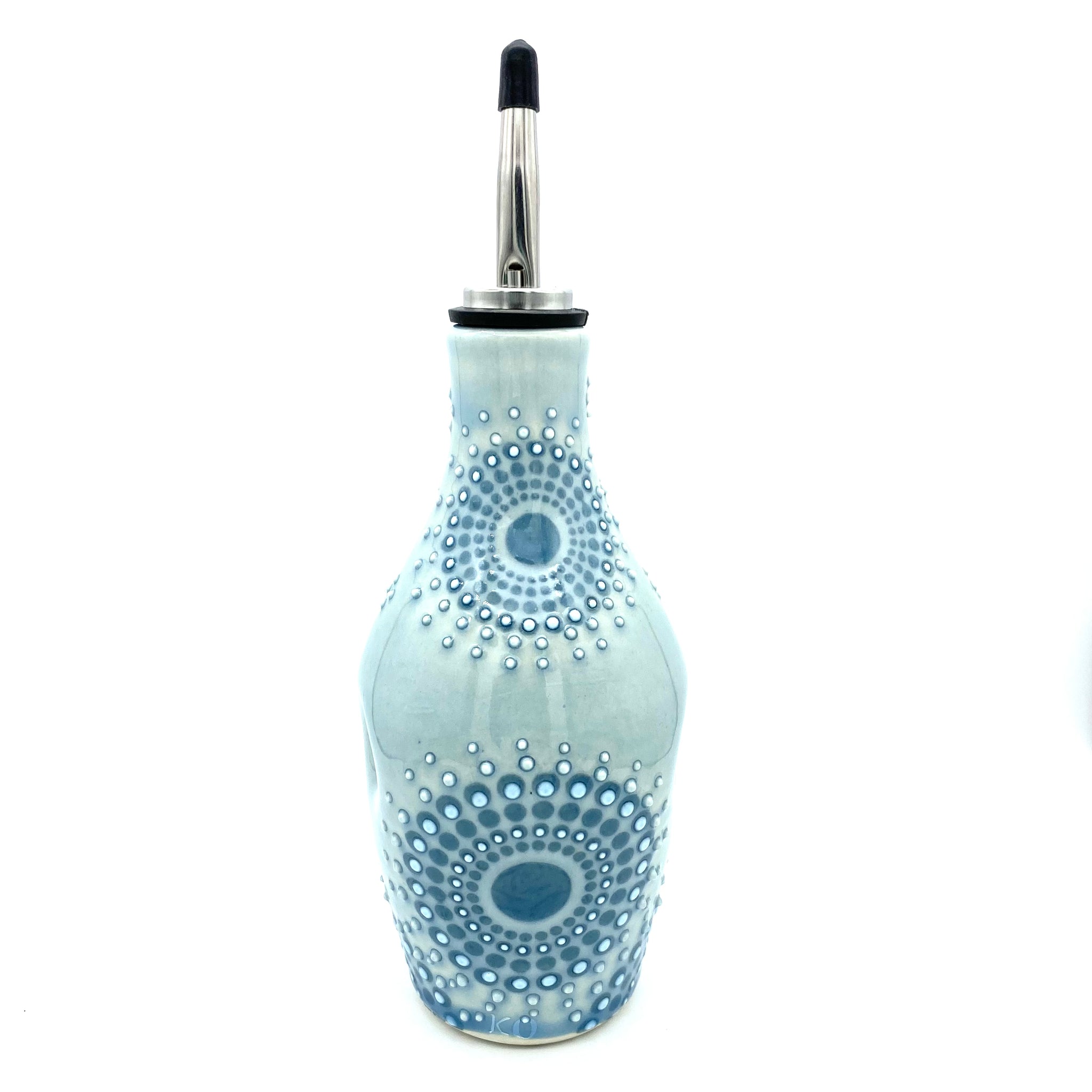 Oil Bottle Mandala Dark Teal