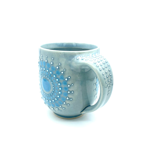 Mandala mug Turquoise
